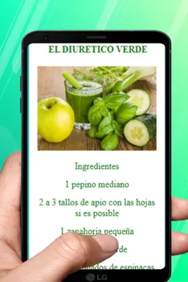 Jugos Para Bajar de Peso Rápid android App screenshot 1