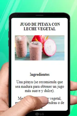 Jugos Para Bajar de Peso Rápid android App screenshot 4