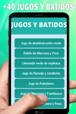 Jugos Para Bajar de Peso Rápid android App screenshot 6